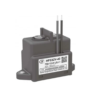 HFE82V-40 HONGFA nagyfeszültségű egyenáramú mágneskapcsoló 450V 750V 40A